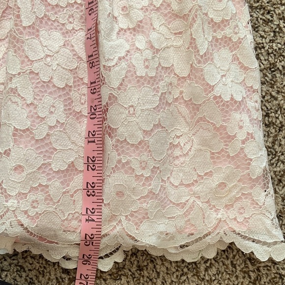 Pink dress Elegant Pink Lace Kids Dress T5 - Picture 9 of 9